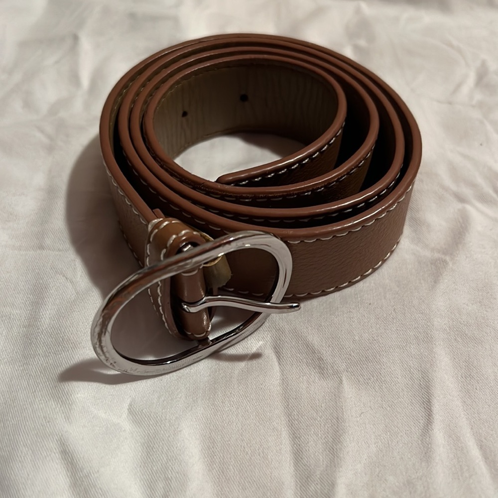 Talbots 100% leather belt. Size small.
